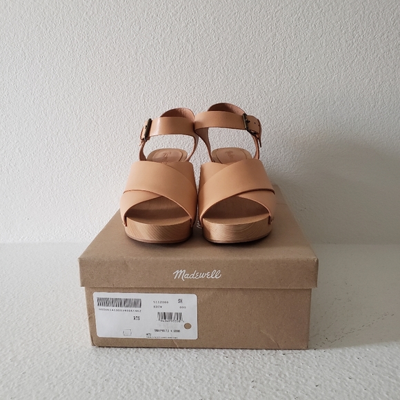 Madewell Johanna Natural Leather Clog - Picture 2 of 7